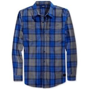 NWT Mens SMALL Plaid Flannel Shirt * L-R-G